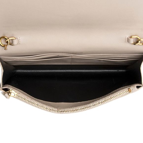 Saint Laurent Leather Classic Kate Tassel Chain Wallet - Picture 7 of 15